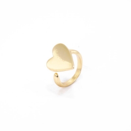 ANEL CORAÇÃO CLASSIC LISO