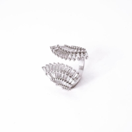 ANEL FESTA LEQUE COM ZIRCONIAS