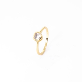 ANEL SOLITÁRIO CORAÇÃO AM