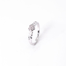 FALANGE ELOS CORAÇÃO OURO BRANCO