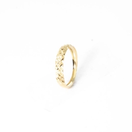 ANEL APARADOR DIAMANTADO OURO 18K 750