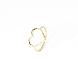 ANEL MARQUEZINE LISO OURO 18K