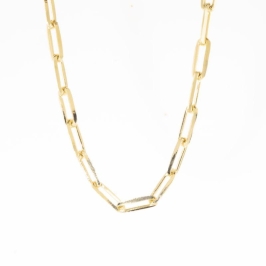 COLAR GARGANTILHA CARTIER GROSSA 45CM