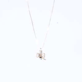 COLAR TREVO PRATA 925