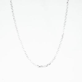 CORRENTE ELO CADEADO  PRATA 925 60CM