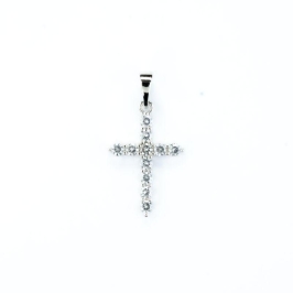PINGENTE CRUZ CRAVEJADA