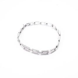 PULSEIRA ELO RELÓGIO CRAVEJADO