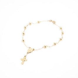 PULSEIRA TERÇO 20,5CM OURO 18K