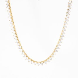 RIVIERA 3 PONTAS BANHADAS NO OURO AMARELO