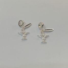 BERLOQUE PROFISSÃO FARMÁCIA PRATA 925