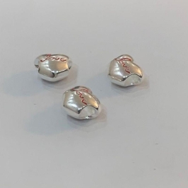 BERLOQUE SEPARADOR CORAÇÃO LOVE PRATA 925