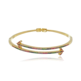 BRACELETE DULCE COLORFUL OURO AMARELO