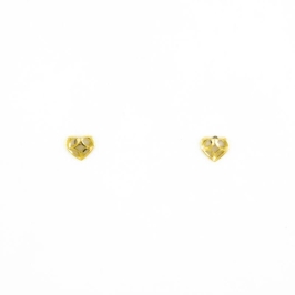BRINCO CORACAO DETALHADO OURO 18K