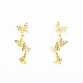 BRINCO PÊNDULO DE BORBOLETAS