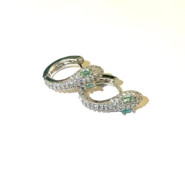 BRINCO SNAKE ESMERALDA FUSION OURO BRANCO