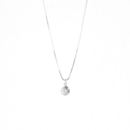 COLAR PONTO DE LUZ PRATA 925