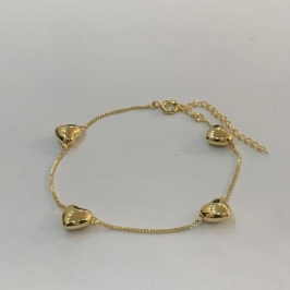 PULSEIRA 4 CORACOES LISO