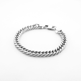 PULSEIRA GRUMET DUPLA EM AÇO