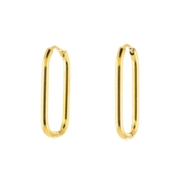 BRINCO ARGOLA  G OVAL LISA SEMIJOIA