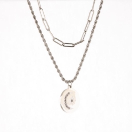 COLAR DUPLO LUA 45CM