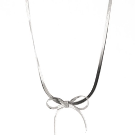 COLAR  MALHA LAÇO  35CM/5CM DE EXTENSOR SEMIJOIA