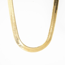 COLAR MALHA LÂMINADA 45CM