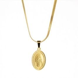 COLAR MALHA SANTA 45CM