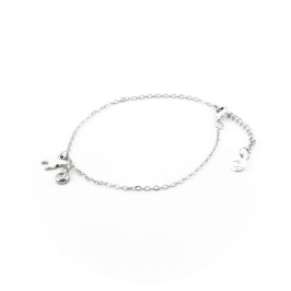 PULSEIRA BORBOLETA E PONTO DE LUZ 18CM / 3CM DE EXTENSOR