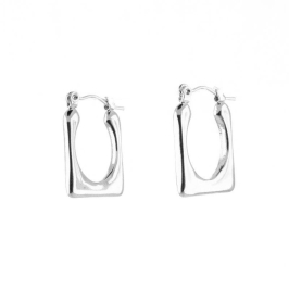 BRINCO ARGOLA ORGÂNICO SEMIJOIA