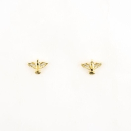 BRINCO DIVINO ESPIRITO SANTO CRAVEJADO  SEMIJOIA