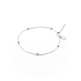 PULSEIRA BOLINHA 18CM / 3CM DE EXTENSOR SEMIJOIA