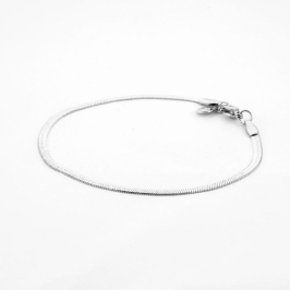 PULSEIRA MALHA LAMINADA M 17CM SEMIJOIA