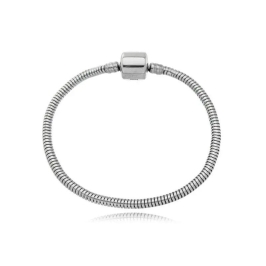 PULSEIRA DE BERLOQUE FECHO TAMBOR 18 CM SEMI JOIA