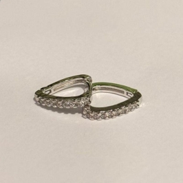 ARGOLA CRAVEJADA M FORMATO V