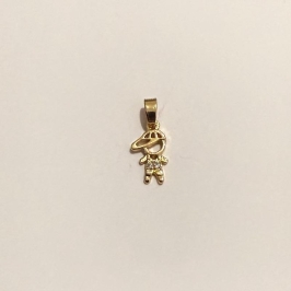 PINGENTE MENINO M 2 ZIRCONIAS