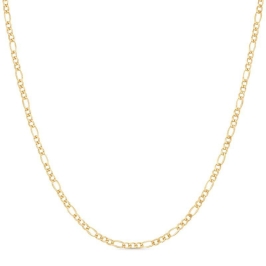 COLAR 3X1 60CM OURO 18K