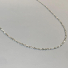 CORRENTE 3X1 FINA PRATA 925 60CM