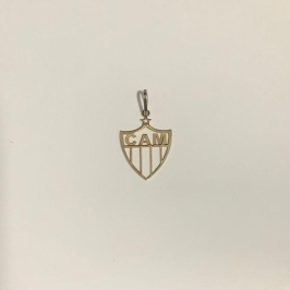 PINGENTEN ATLETICO MINEIRO OURO 18K