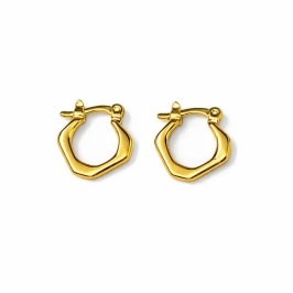 ARGOLA LISA V SEMI OURO