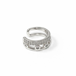 PIERCING FAKE MESSIKA INSPIRED SEMI PRATA