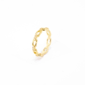 ANEL ELOS INSPIRED BOTTEGA OURO AMARELO