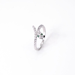 ANEL SNAKE ESMERALDA FUSION OURO BRANCO