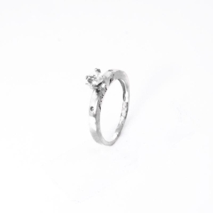 ANEL SOLITÁRIO PANDORA PRATA 925