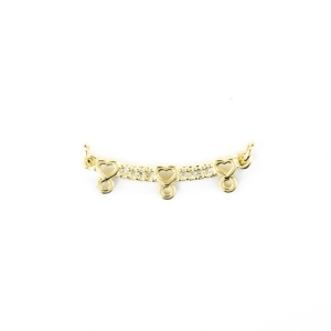 CANGA TRIO P COM 3 CORÇÕES E 6 ZIRCÔNIAS