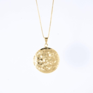 COLAR RELICÁRIO MANDALA DETALHADO G