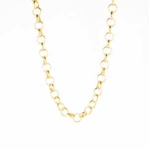 CORRENTE PORTUGUESA COM FECHO GRANDE 45CM