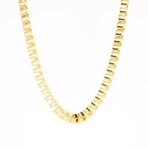 CORRENTE VENEZIANA 4MM COM FECHO GRANDE 40CM