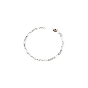 PULSEIRA INFANTIL 1/1 PRATA 925 14CM