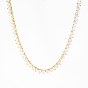 RIVIERA 3 PONTAS BANHADAS NO OURO AMARELO