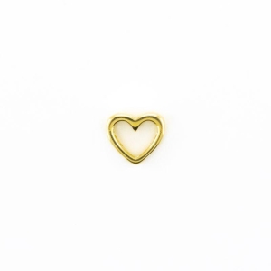 PINGENTE CORAÇÃO DE GALERIA PASSANTE